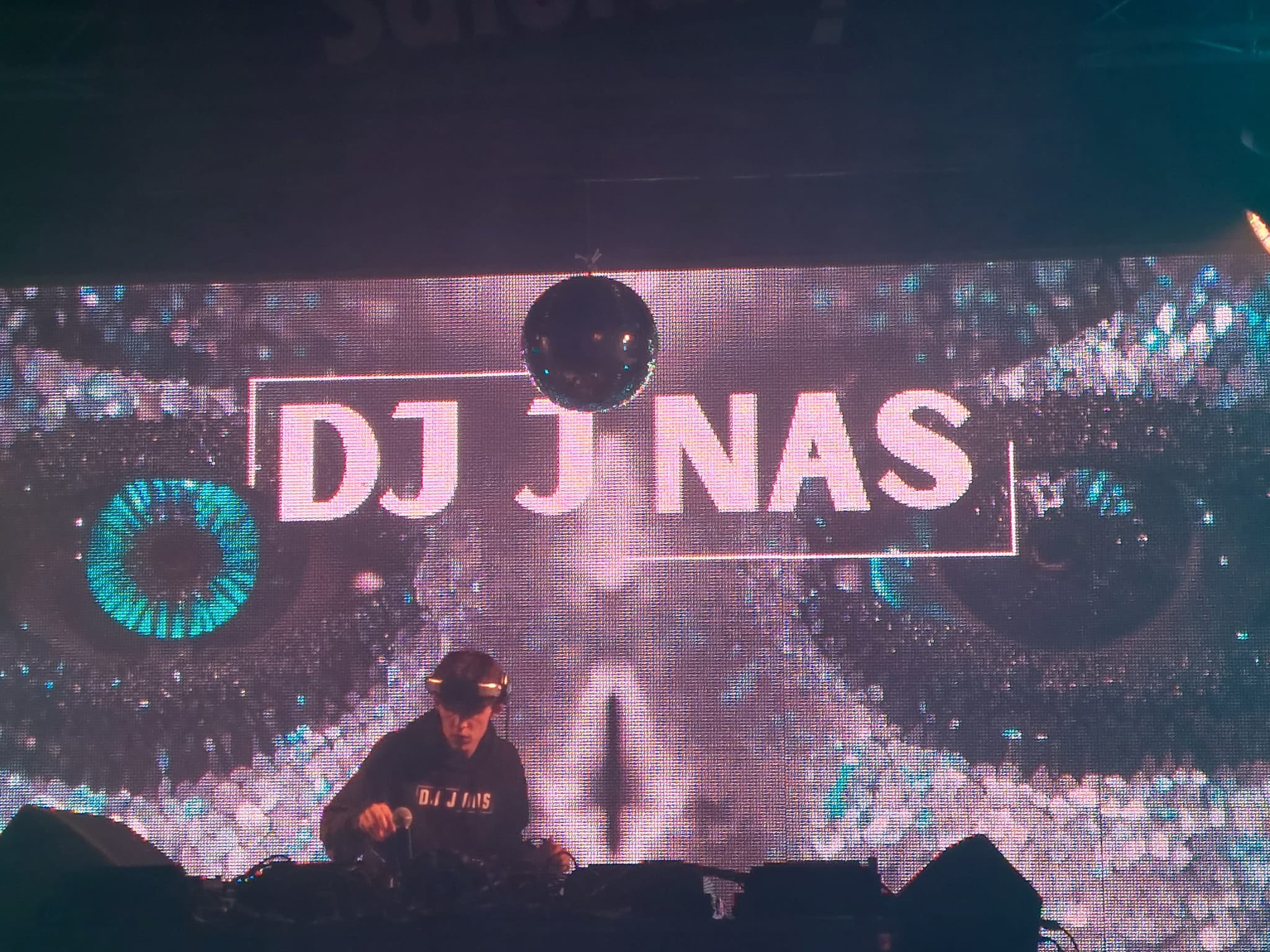 DJ J Nas performing at an event